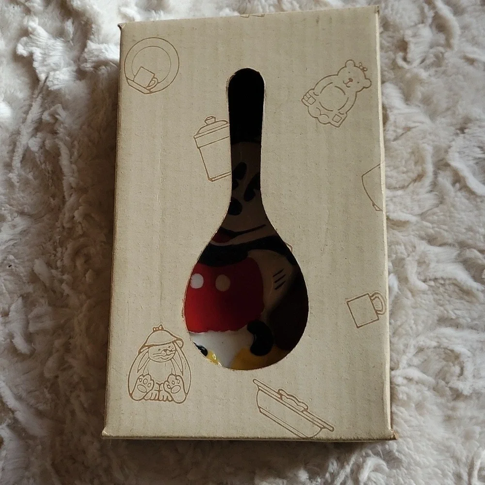 Disney Vintage Treasure Craft Mickey Mouse Spoon Rest